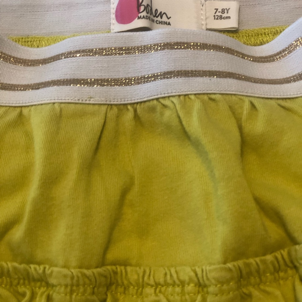 Mini Boden ruffle skort